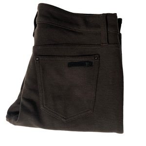 Joe’s Jeans Chocolate Brown Low Rise Skinny Wool Blend Leggings